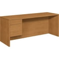 thumbnail image 2 of HON H10546L.CC 72 in. x 24 in. x 29.5 in. 10500 Series 3/4-Height Left Pedestal Credenza - Harvest, 2 of 4