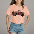 thumbnail image 2 of Godom Girls Short Sleeve T-Shirts Cotton Tees Girls Summer T Shirts, 2 of 4