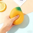 thumbnail image 5 of Yardvibe Mango Squishies, Slow Rising Squeeze Fruit Stress Balls for Anxiety Relief, Soft Sensory Fidget Ball for Adults, Party Favor Gift, 5 of 6