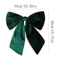 thumbnail image 3 of JHRGJIO Christmas Bow Decoration, Velvet Christmas Tree Bows Hanging Decor, Suitable For Christmas Trees Wreaths Door Wall Decorations And Festive Home Party Arrangements, 3 of 6