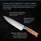 thumbnail image 2 of Cuchillo de chef Messermeister Oliva Elite Stealth 8", 2 of 6