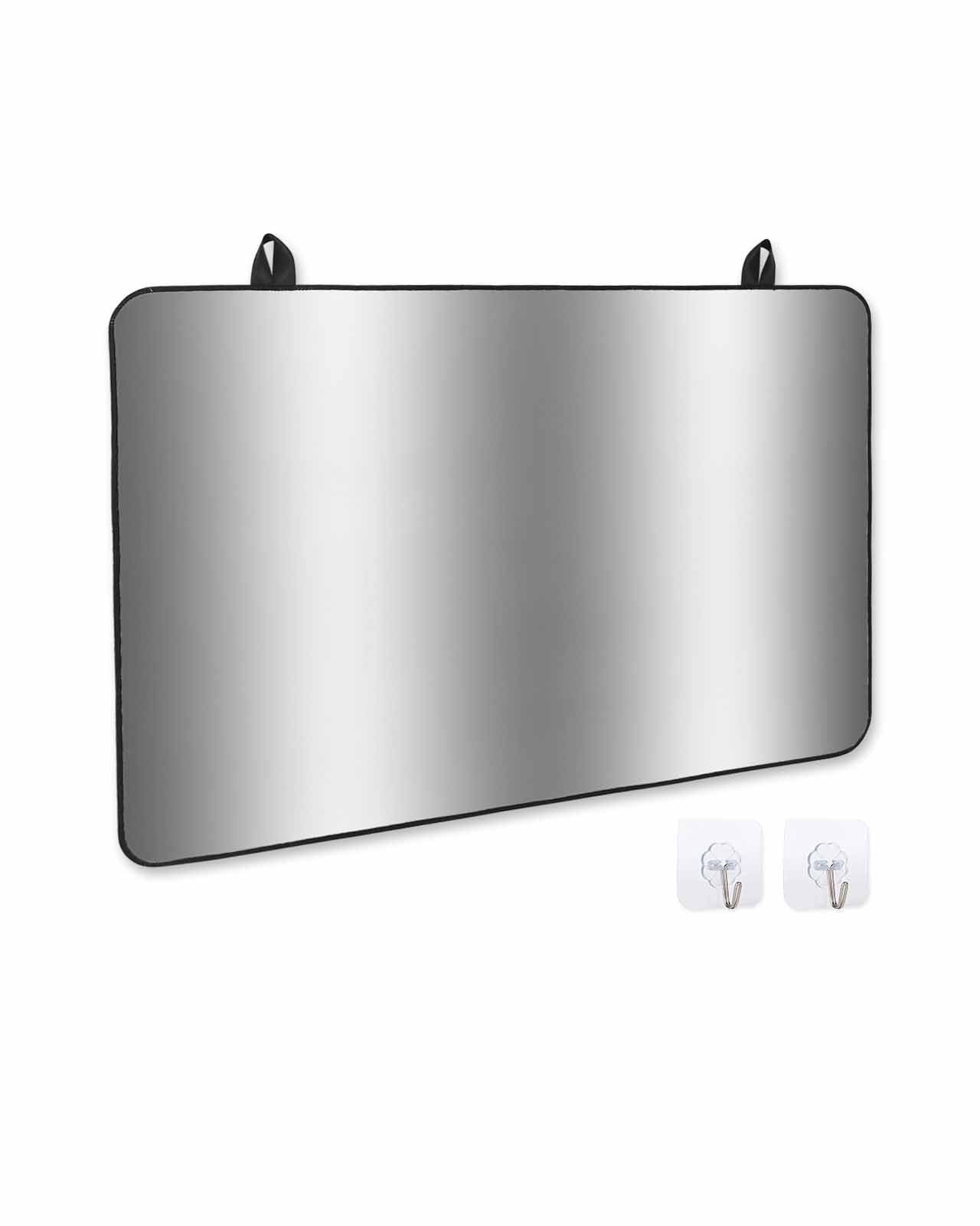 nqOlkjepod Large Induction Cooktop Protector Mat 36"x21", Grey White Stove Top Covers for Electric Stove, Gray Farmhouse Modern Rustic Decorative Stove Burner Cover Mats, Glass Top Stove Cover
