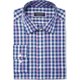 thumbnail image 1 of Club Room Camisa de vestir con botones para hombre Performance purplenavy 17.5, 1 of 1