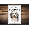 thumbnail image 2 of Havanese Welcome To Personalized Aluminum Metal Decor Sign - 10x14 inches, 2 of 4