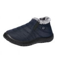 thumbnail image 5 of Zapatos de algodón de gran tamaño 35-47, cálidos, antideslizantes, informales, ligeros, impermeables, con paraguas, botas de nieve de PU, 5 of 5