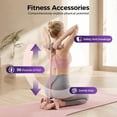 thumbnail image 5 of Foot Resistance Bands with Handles, Multifunction Pedal Resistance Bands for Working Out, 6 Tube Pedal Ankle Puller - Sit up Exercise Band for Abdomen, Arm, Leg, 5 of 8