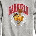 thumbnail image 3 of Garfield - Basketball - Toddler & Youth Crewneck Fleece Sweatshirt, 3 of 5
