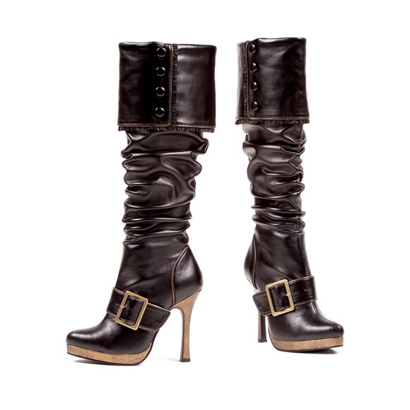 Bottes Pirate à Boucle Sexy