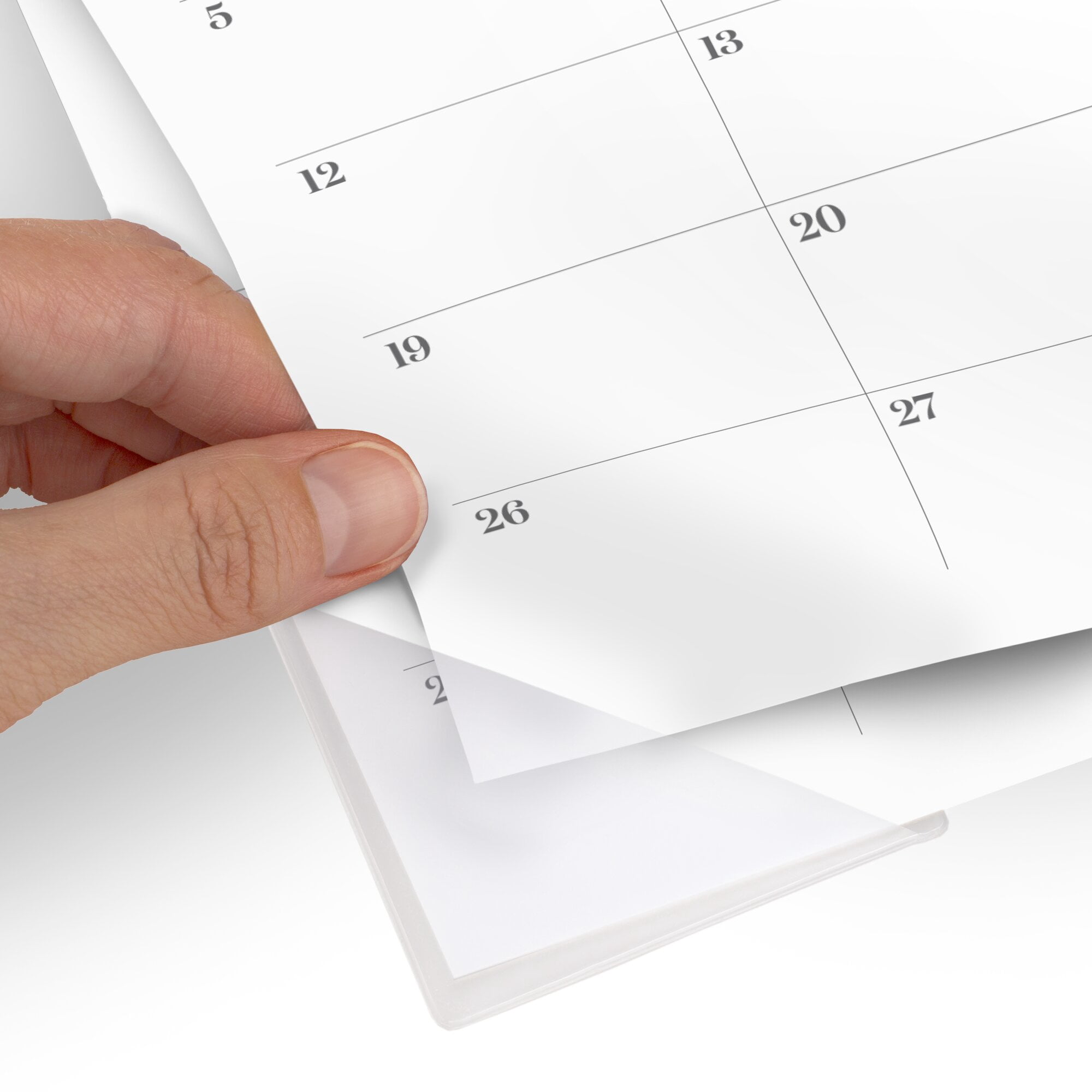 Mead Cambridge WorkStyle Academic 2026-2027 Monthly Desk Pad Calendar Misty