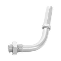 QIFULL Motorcycle Throttle Clutch Cable Adjuster Screw Silver Aluminum Alloy 1Pcs 3.2x1.7x0.8in