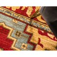 thumbnail image 2 of Unique Loom Sahand Bright Medallion Rug 2' 7 x 10' Runner Red/Light Blue, 2 of 5