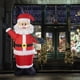 thumbnail image 5 of Juguetes inflables de Santa 180 cm Decoración Juguete luminoso Arcos de bienvenida Regalo Decoración de Navidad inflable para Garden Party Soledad  Papá Noel inflable, 5 of 7