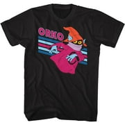 Masters Of The Universe ORKO-Front Print-Black Adult Short Sleeves T-Shirt