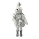 thumbnail image 1 of Figura De Oso Polar Muñeco Navideño De Pie 51 cm Plateado, 1 of 5