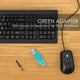 thumbnail image 4 of Teclado Mouse PS/2 Femenino A USB Conector Convertidor Adaptador para, 4 of 6