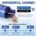 thumbnail image 6 of 2 Pack Methylene Blue Capsules, for Antioxidant Support, Pharmaceutical Grade Supplement, 60 Capsules, 6 of 11