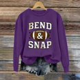 thumbnail image 2 of Womens Sweatshirt Half Zip Pullover Loose Fit Cozy Fleece Sweater for Work Casual Daily, 2 of 6