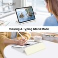 thumbnail image 3 of Funda para tablet FINTIE para iPad 11" 2025 y 10.9" 2022, leopardo blanco, 3 of 9
