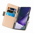 thumbnail image 3 of Nalacover Wallet Case For Samsung Galaxy S22 Plus,360 Protection Stylish 3D Flowers PU Leather and Soft TPU Shockproof Flip Card Slots Holder Cover with Detachable Wrist Strap.Khaki, 3 of 10