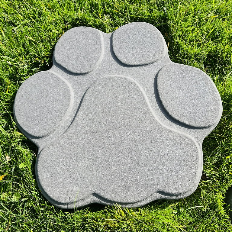 Paw Print mold Stepping Stone Mold, Stepping Stone Molds