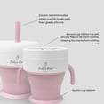 thumbnail image 6 of Baby's Brew BPA Free 2-n-1 Snack and Sip Cup, Pink, 13.5 oz, 6 of 8