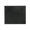 thumbnail image 4 of 4 - Shelf Black Glass Cabinet with One Door - Ideal for Displaying Plants Indoors, 4 of 5