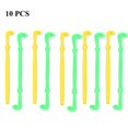 thumbnail image 1 of 2-10Pcs Easy Hook Loop Tyer Disgorger Tool Tie Fast Knot Tying Tool for Fly Fishing Line Tier Kit Fishing Detacher Device Pesca A 10PCS, 1 of 5