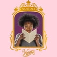 thumbnail image 2 of Junior's Wonka Noodle Portrait  Graphic Tee Light Pink Medium, 2 of 3