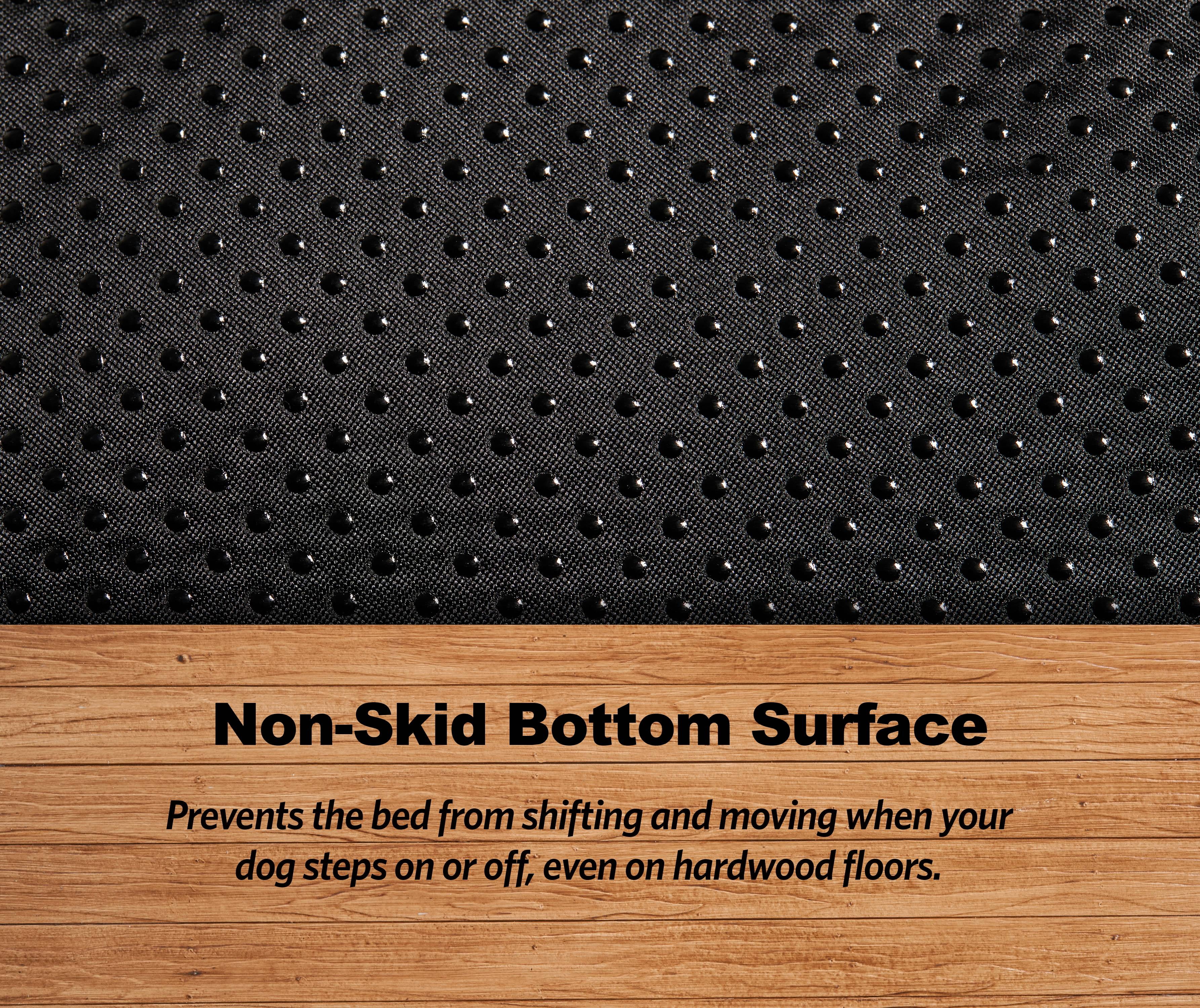 Mid-West Homes for Pets Quiet Time Dog Bed & Crate Mat, Deluxe Ombre Swirl, 36", Cocoa Brown