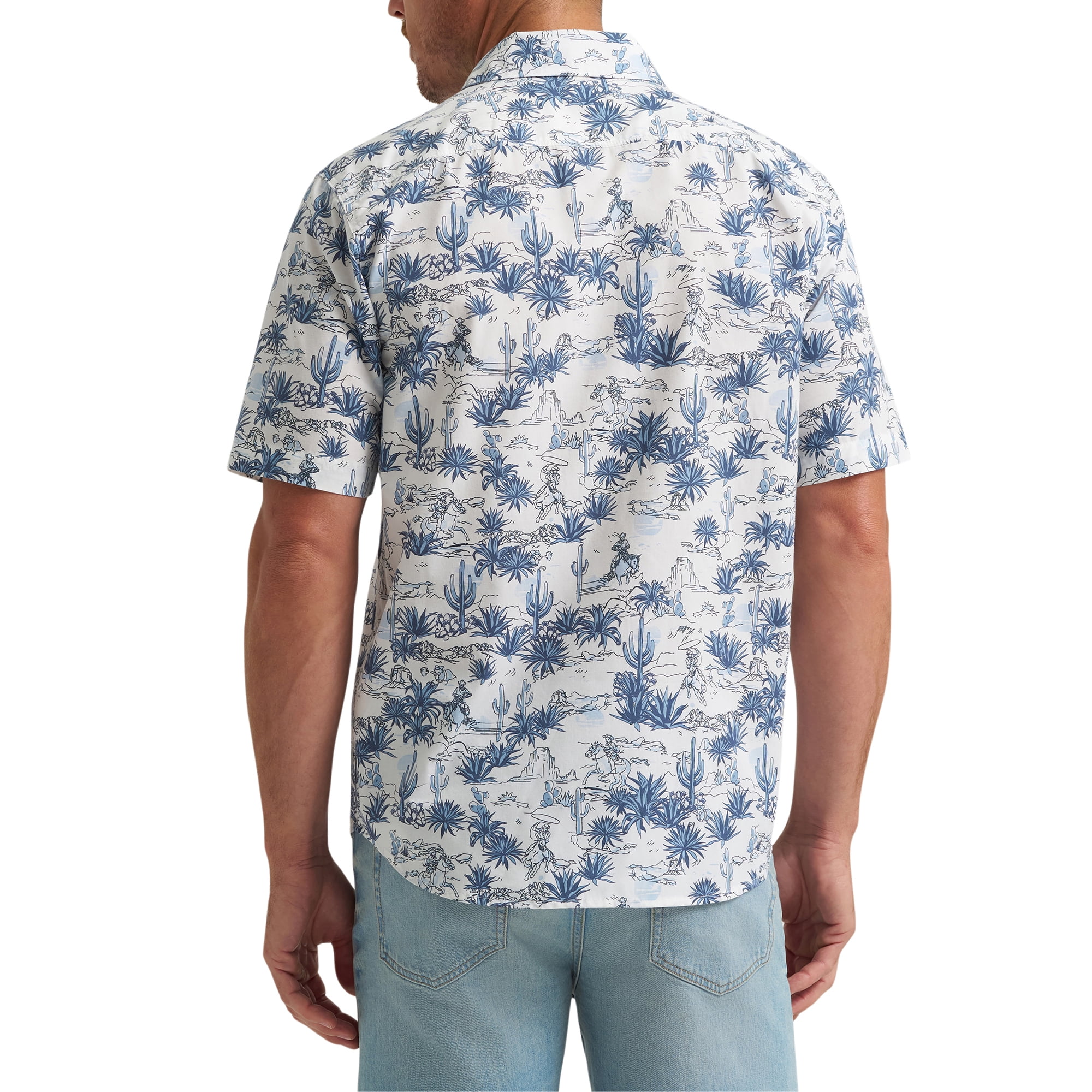 Chemise imprimée à manches courtes pour hommes Wrangler®