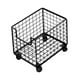 thumbnail image 4 of Organizador debajo del escritorio con ruedas, estante decorativo, carrito utilitario negro, archivador rodante para espacios pequeños, mesa, bolso, 4 of 8