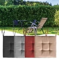 thumbnail image 3 of Inteprter Cojín de felpa de poliéster para silla, suave y cómodo para cualquier asiento Cojines de silla de amplia aplicación Decoración del hogar gris oscuro, 3 of 6