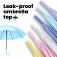 thumbnail image 5 of TOPTIE Pink Stick Umbrella Lightweight Umbrella with J-Handle DIA 35.4 Inches Ideal for All Ages, 5 of 5