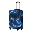 thumbnail image 2 of Balery Luggage Cover Blue Lightning Print Suitcase Covers for Luggage Elastic Washable Suitcase Protector Fits 18-32 Inch Luggage-Medium, 2 of 9
