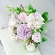 thumbnail image 1 of Adorno floral de imitación para bodas, ideal para fotografía, decoración del hogar. Carrito metálico con ruedas, base de madera, diseño de 2 niveles, plegable y portátil. Flores de resina de, 1 of 9