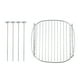 thumbnail image 2 of Estante para Barbacoa de Acero inoxidable de Doble Capa Brochetas Sin Piel Banja para Hornear Freidora de Aire Hino Asador para Barbacoa Al Aire Libre, 2 of 7