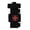 Black, variant on Nylon Multifunctional Portable Pouch for Outdoor First-Aid Storage: Ideal for Hiking, Camping, and Cycling
