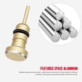 thumbnail image 4 of Tapón de Metal antipolvo+cargador de oreja de 3,5 mm base tapón tapa puerto cubierta para teléfono tipo C, 4 of 4