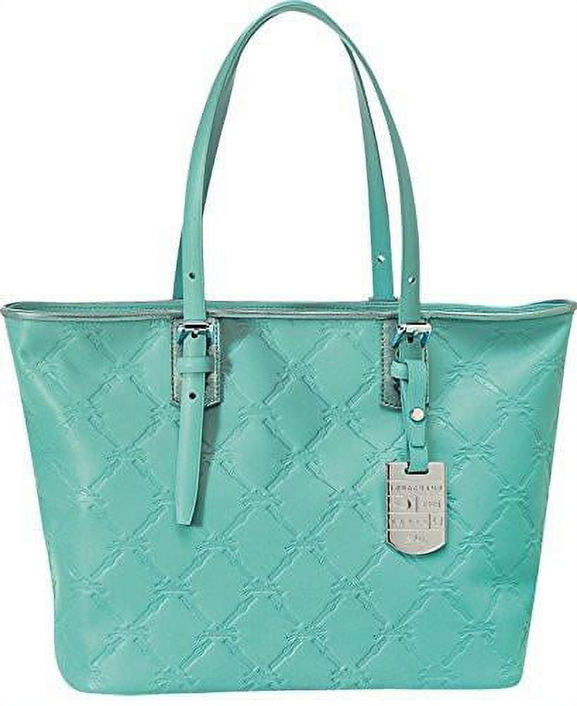 Longchamp Lm Cuir Large Tote Lagoon Blue Bag Leather Handbag Purse Logo New