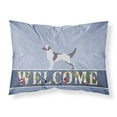 thumbnail image 1 of Carolines Treasures BB5485PILLOWCASE Housse de Coussin en Tissu English Setter Welcome Standard, 1 of 2