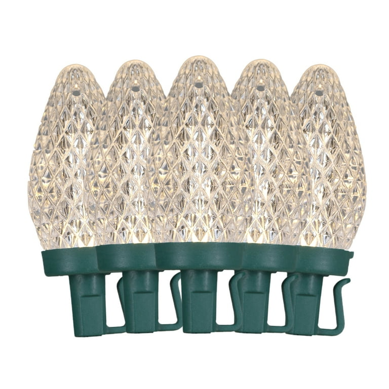 GE StayBright 25-Count 12-ft Warm White LED Plug-In Christmas String Lights GE StayBright 25-Count 12-ft Warm White LED Plug-In Christmas String Lights