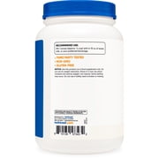 Nutricost Grass-Fed Whey Protein Isolate Powder (Unflavored) 2LBS