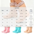 thumbnail image 3 of hopeusnice Women Tall Rain Boots With Floral Print Cuff Waterproof PVC Upper Non Sole For Wet Weather And Gardening Blue 36, 3 of 8