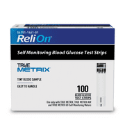 ReliOn TRUE METRIX Blood Glucose Strips, 100 count