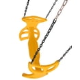 thumbnail image 2 of Jack and June Two Seater Yellow Glider Playset Swing with Plastisol-Coated Chains and Hardware for Installation Included, 2 of 19