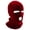 Dark Red, variant on Thermal Face Mask Wind-proof 3 Hole Winter Knitted Cycle Balaclava Dark Red