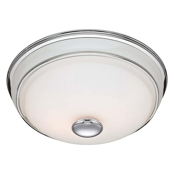 (81021) Abbey 90 CFM 2.5 Sones Decorative Bathroom Ventilation Exhaust Fan with Light