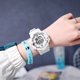 thumbnail image 2 of Reloj electrónico pequeño y dulce para mujer, estudiante de secundaria, pareja, deportivo, resistente al agua, despertador, reloj con luz nocturna para hombre, 2 of 6