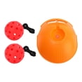 thumbnail image 4 of LOVIVER Pickleball Trainer Portable Convenient Pickleball Training Aid Improve Speed Red Ball, 4 of 8