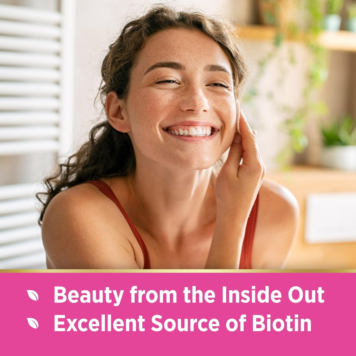 Hair, Skin & Nails Vitamin | 5000 mcg Biotin | 165 Softgels | with Collagen | by Nature's Truth